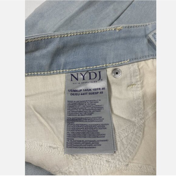 NWT NYDJ Alina Ankle Legging Jeans - Valhalla Size 14 - Picture 7 of 10